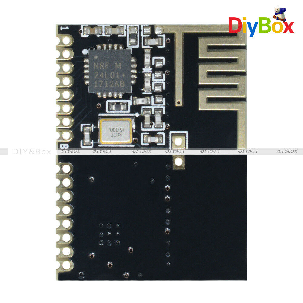 1PC Mini NRF24L01+ SMD 1.27MM RF wireless transceiver module