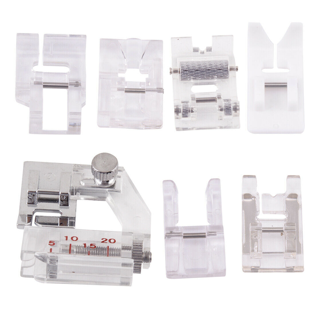 Kit Sewing Machine Presser Foot Feet Snap fit for Brother Elina Singer Janome