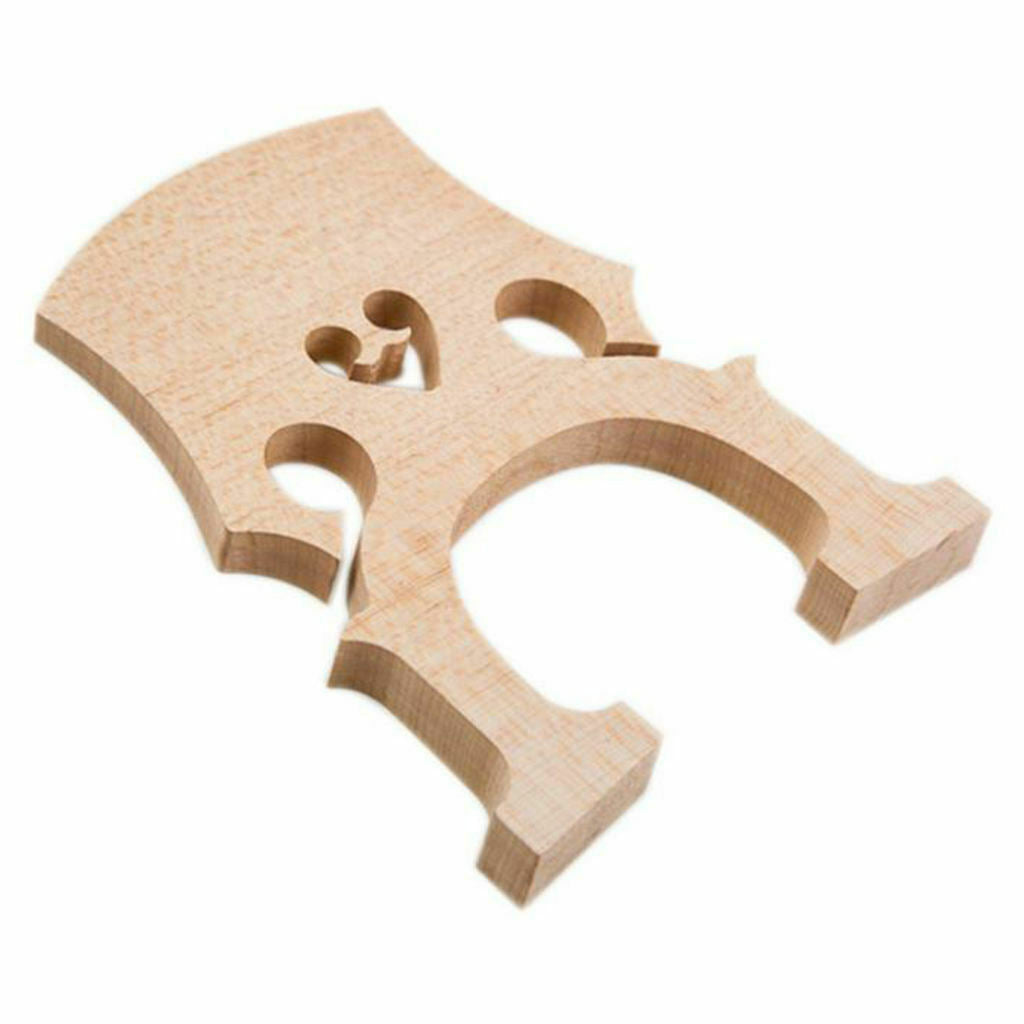 4 Pieces Maple 3/4 Cello Bridge Musical Instrument Replacement Multipurpose