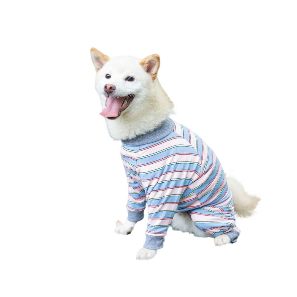 Dog Suit/Bodysuit/Jumpsuit/Long Sleeve 4 Legs Pajamas for Medium Large Dogs