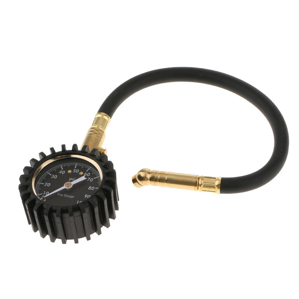 Tire Tyre Air Pressure Gauge Meter Tester 0-100 PSI for Car Truck Motorcycle Van