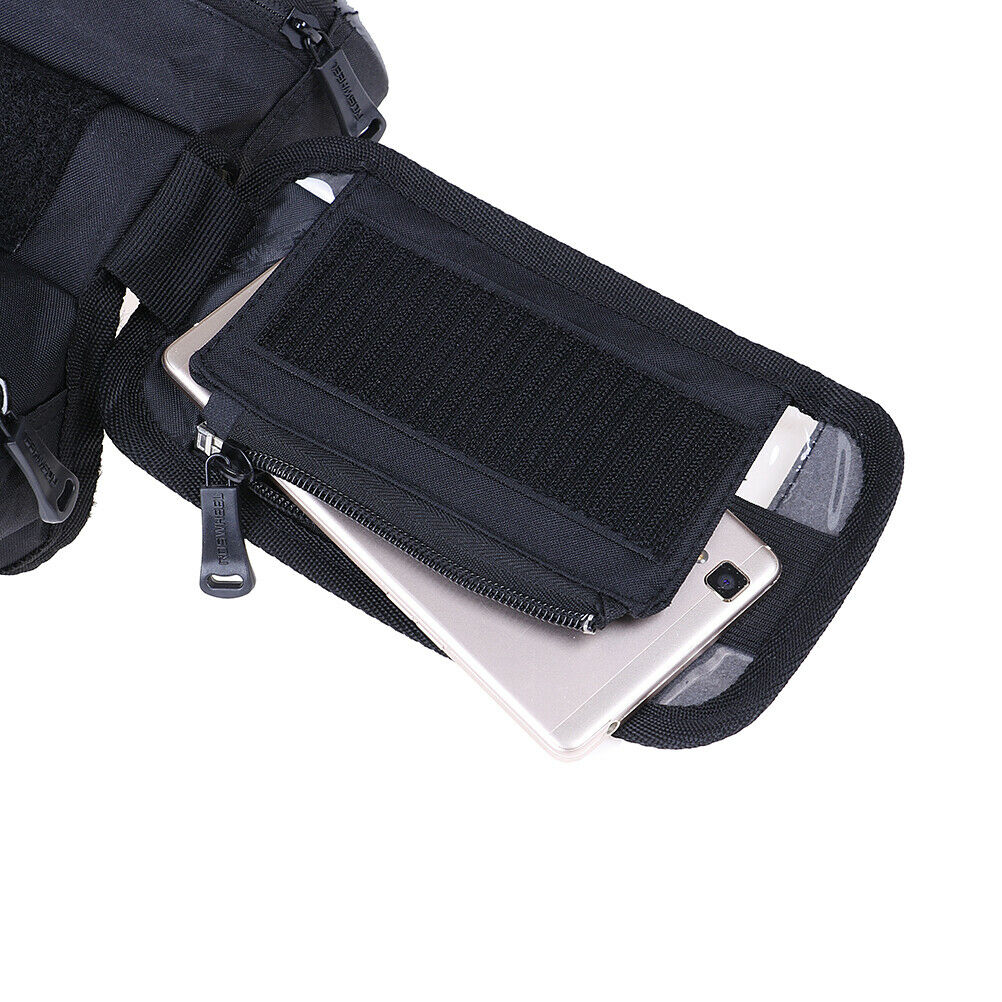 Bicycle bike top frame front pannier saddle tube bag double pouch holderSEA Tt