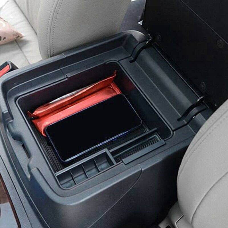 Car Armrest Center Console Glove Storage Box Tray Organizer for Mitsubishi PR1P5