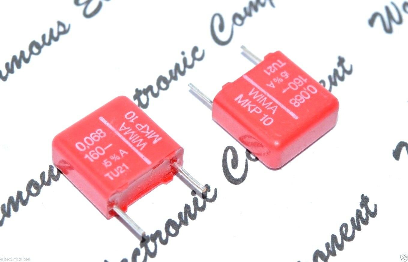 10pcs - WIMA MKP10 0.068uF (0,068µF 68nF) 160V 5% pitch:10mm Capacitor