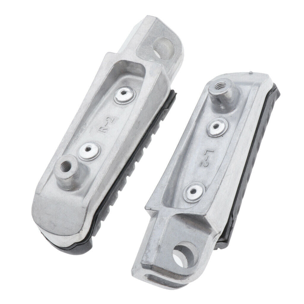 Pair Motorcycle Footrests Foot pegs Replacement For ZZR1400 ZX-14 2006-2012