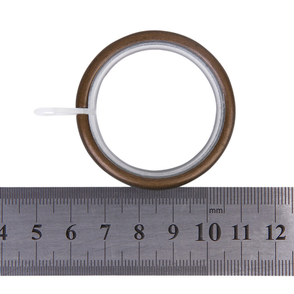 2x10pcs Metal Curtain Drapery Rings   Noise