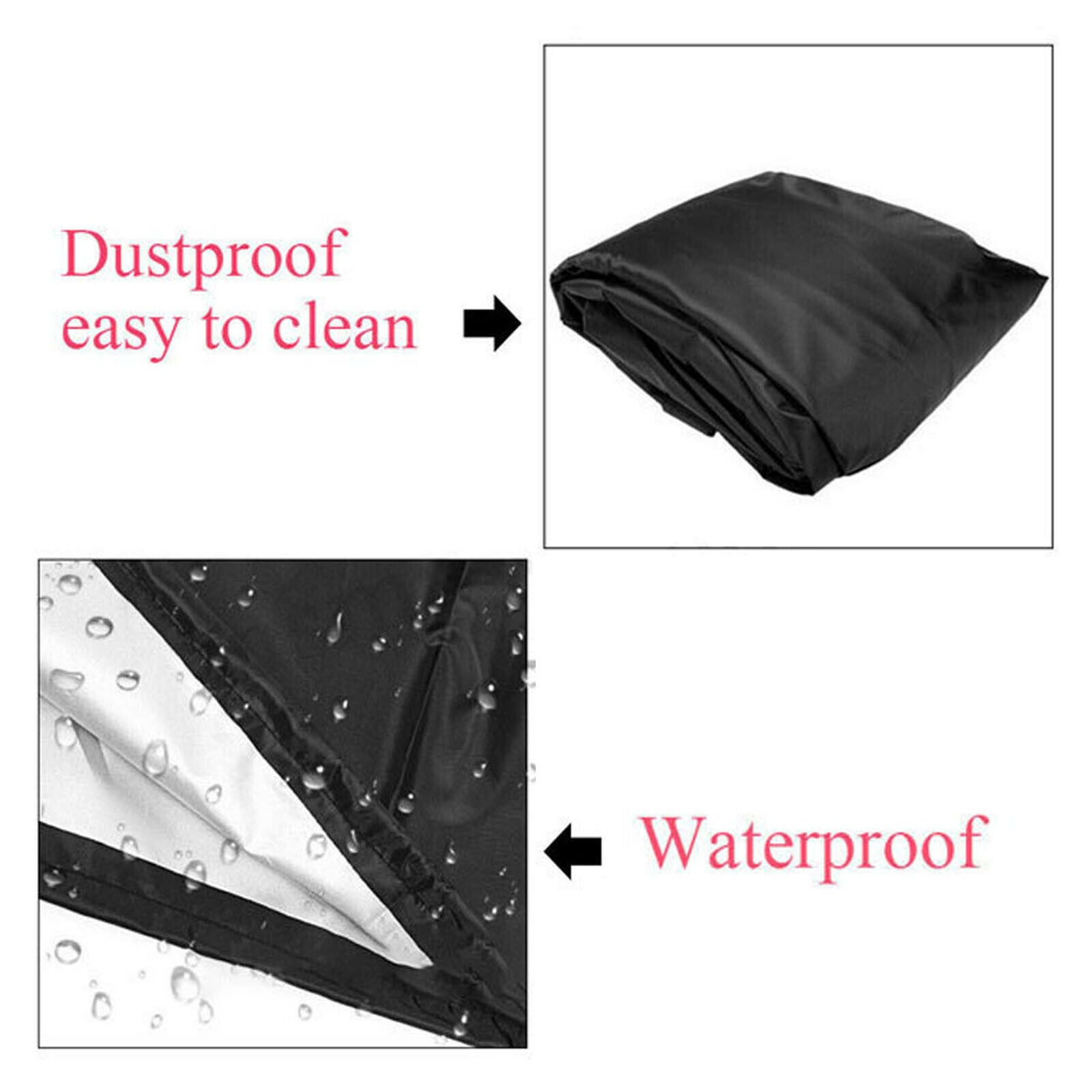 Waterproof Garden Patio Furniture Cover Rectangular Outdoor Rattan Table Cover