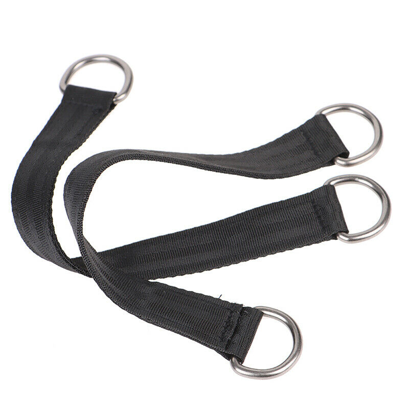 2Pcs 25cm Tree Swing Hanging Straps Fitness Equipment Hook Ring Hanging B.l8