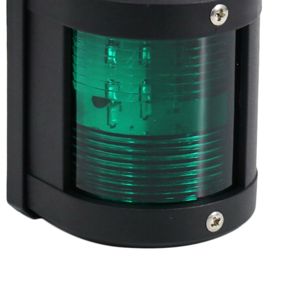 12V SMD LED Green Stern Light Boat/Yacht/Marine Navigation Light Clear lens