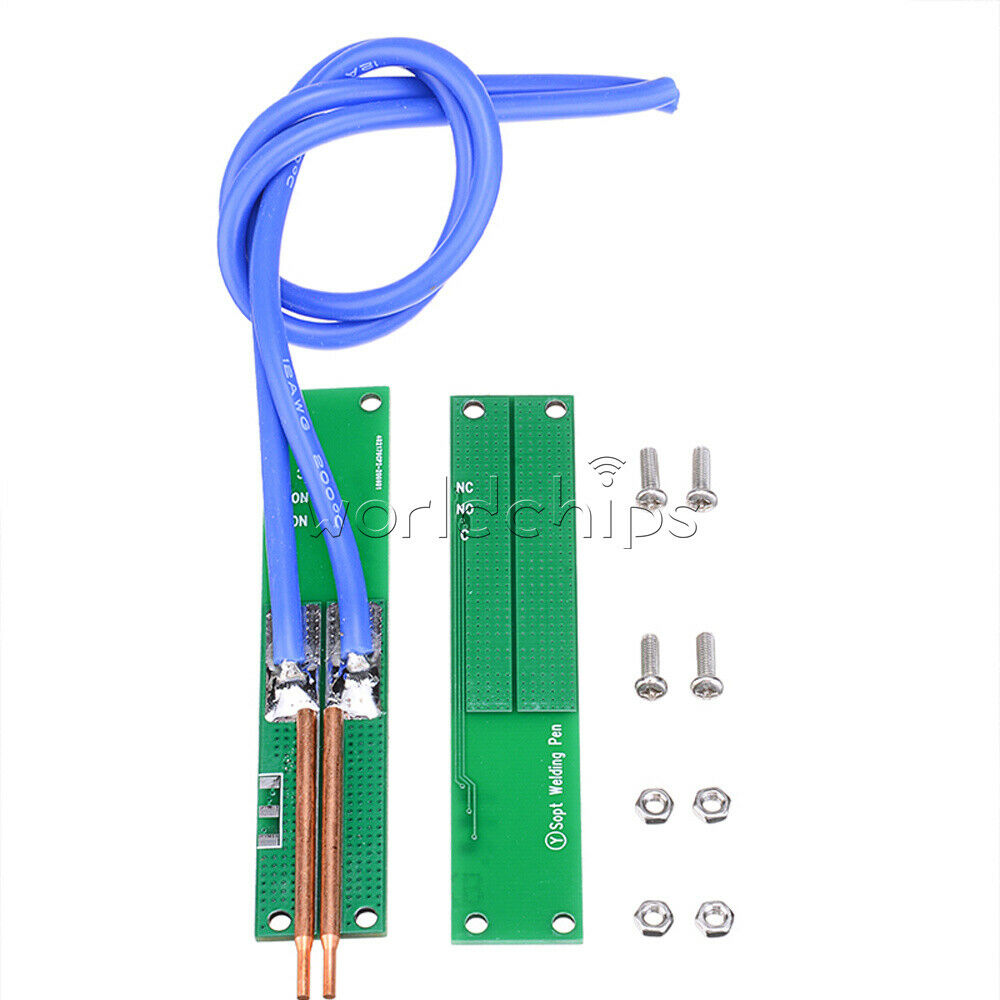Battery Spot Welding Pen DIY Integrated Copper for Spot Welder Machine 18650 Kit