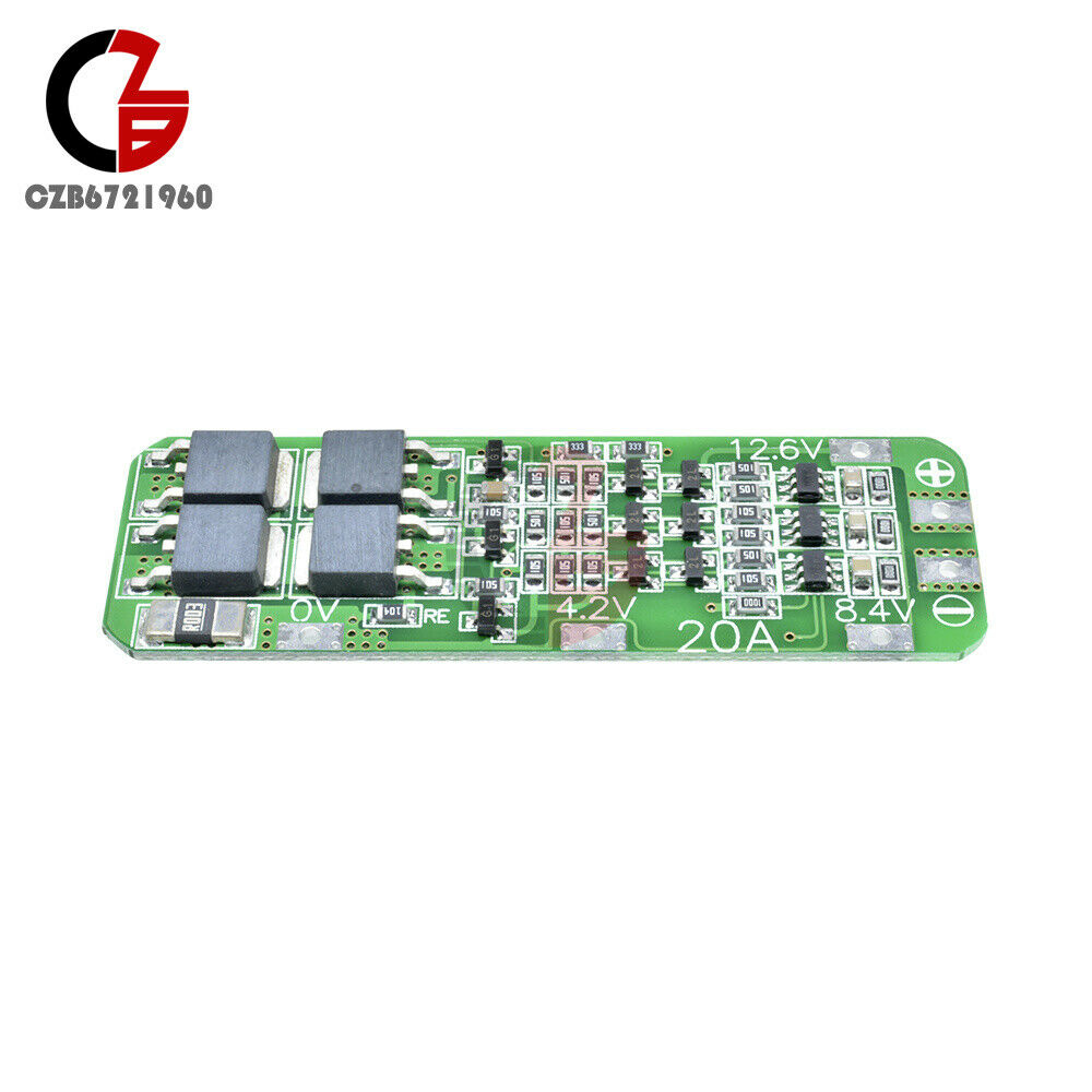 3S 20A Li-ion Lithium Battery 18650 Charger PCB BMS Protection Board Cell Module