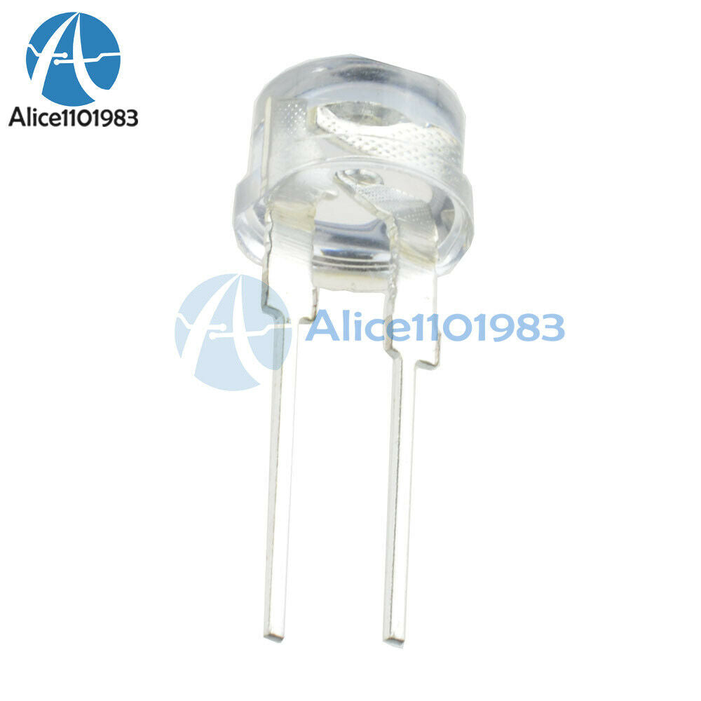 50PCS 8MM Straw Hat 0.5W LED Light Emitting Diode White LED High Power