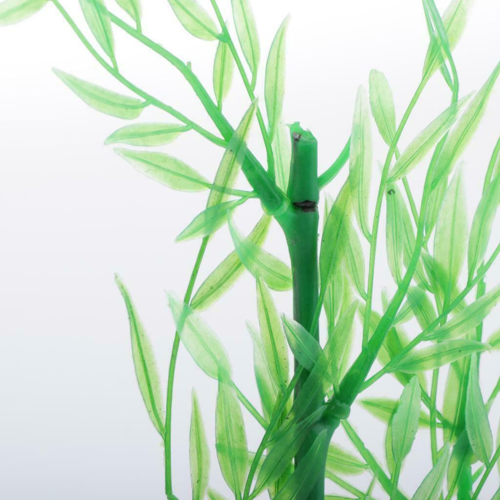 Aquatic Aquarium Bamboo Bar Green Aquarium Plants