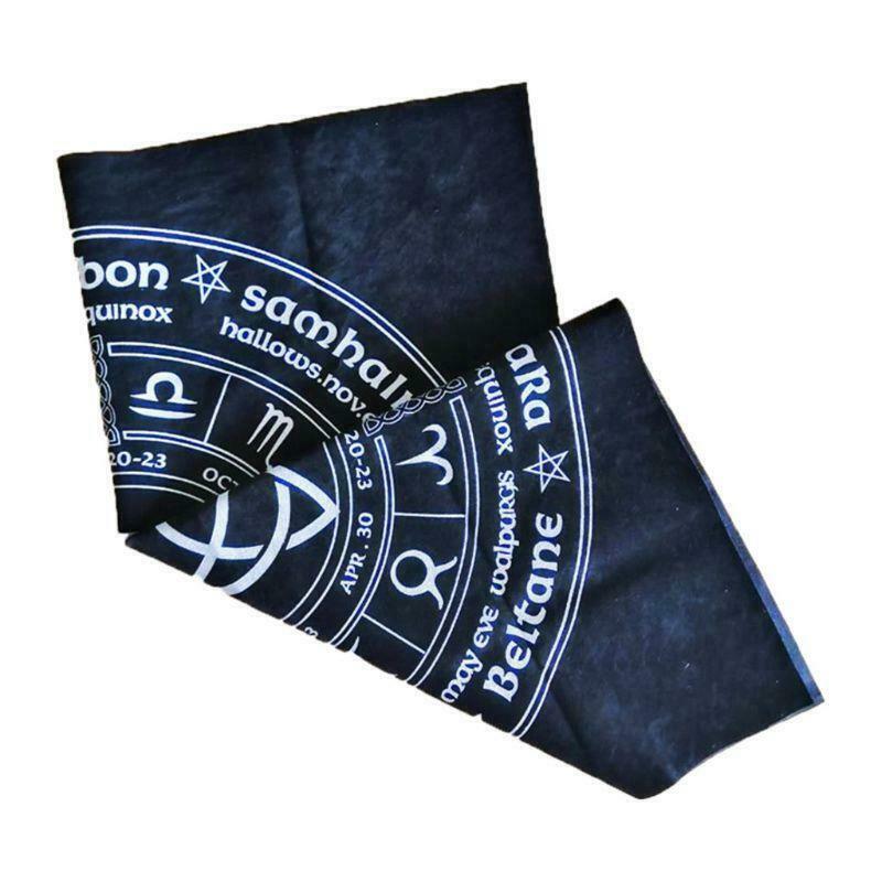 Constellation Tarot Tablecloth Witch Divination Altar Cloth Board Game Card Pad