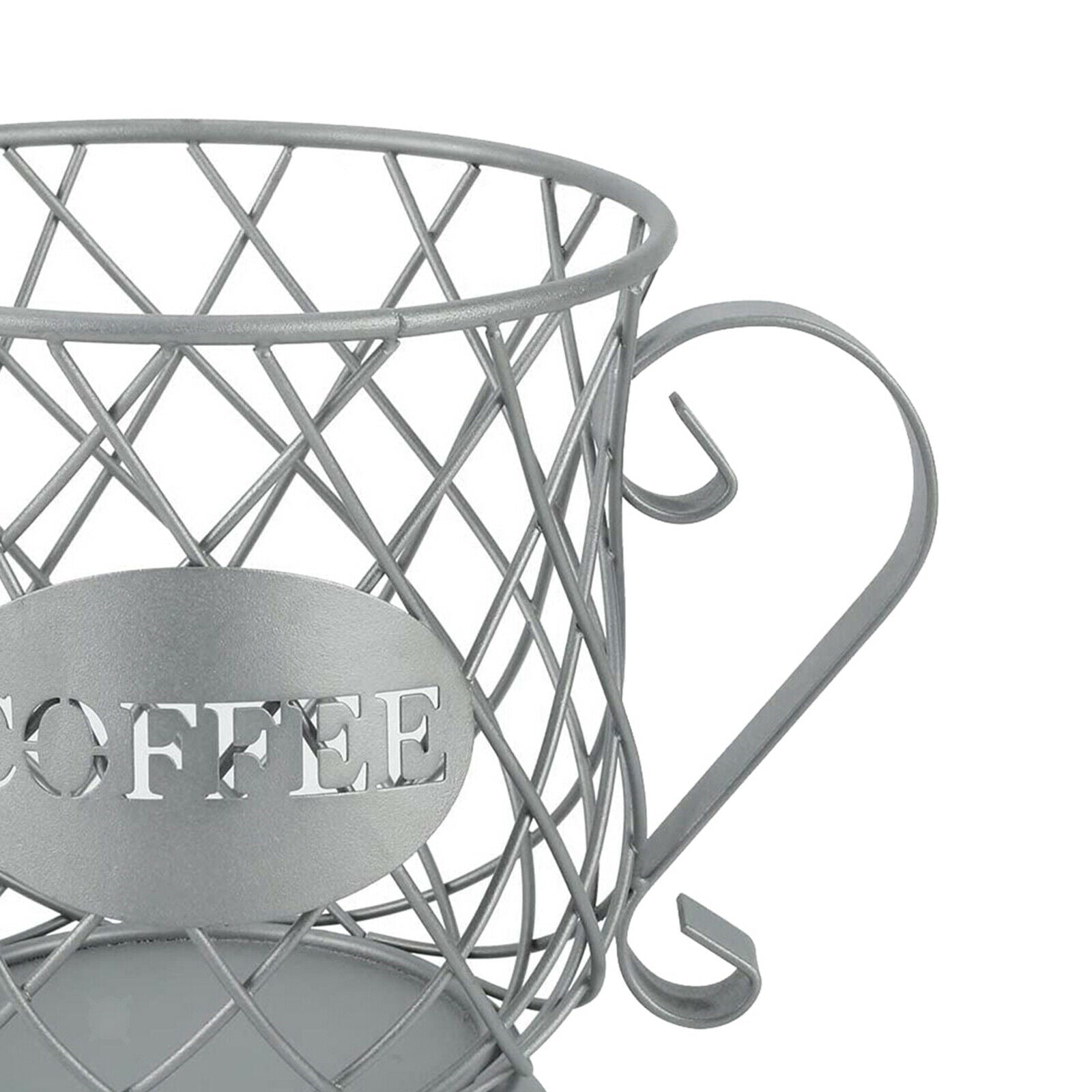 Espresso Coffee Pod Holder Mug Cup Fruit Storage Basket Large Capacity