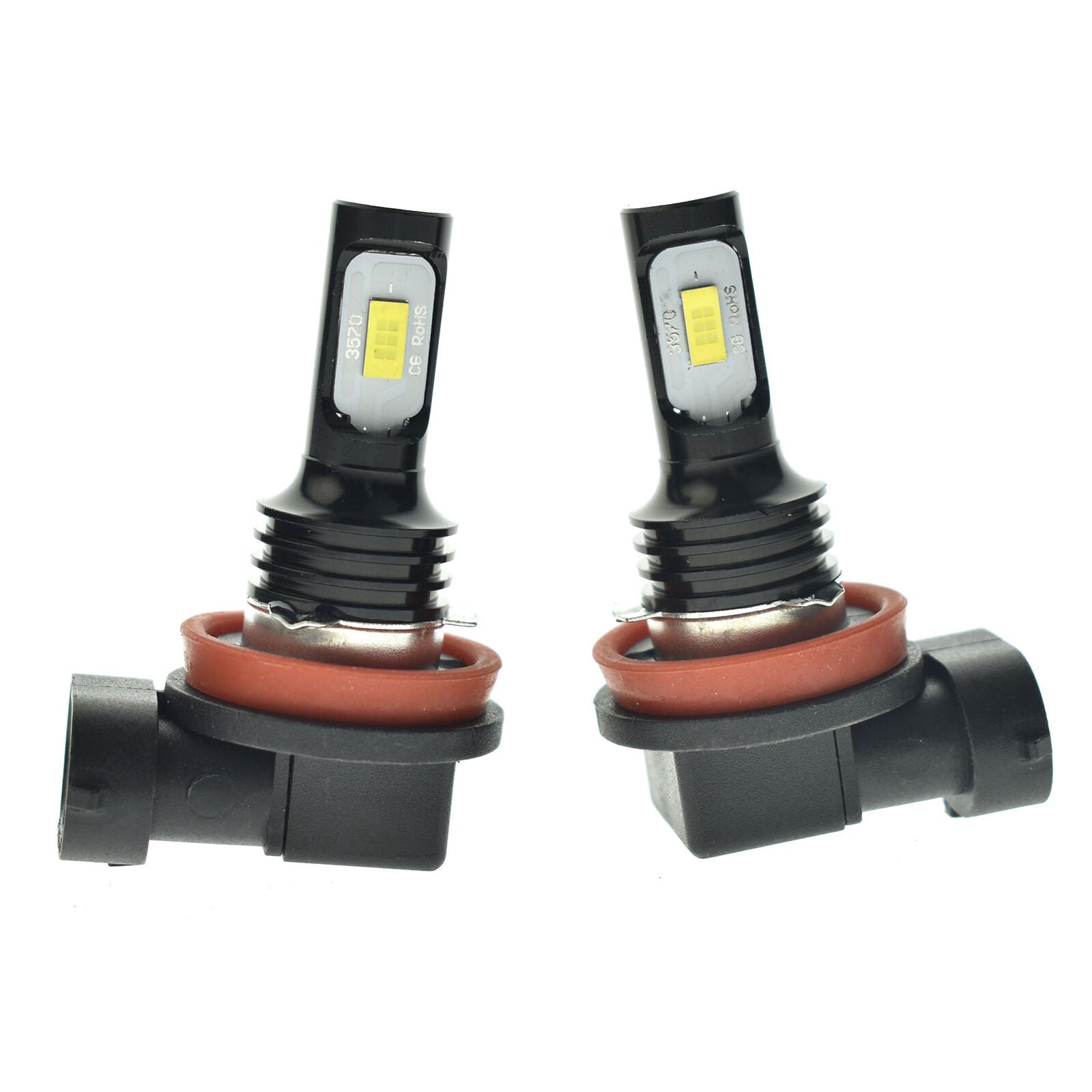 For ACURA TL 2007-2014 - 2Pcs LED H8 H11 6000K White Fog Driving Light Bulbs Kit