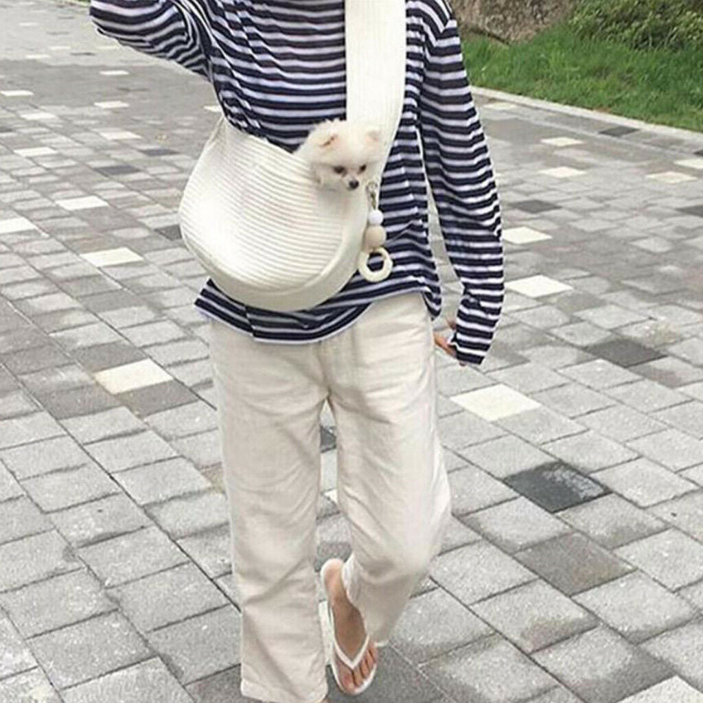 Breathable Pet Travel Bag Handbag for Carry Outdoor Carrying Hiking S/M size S