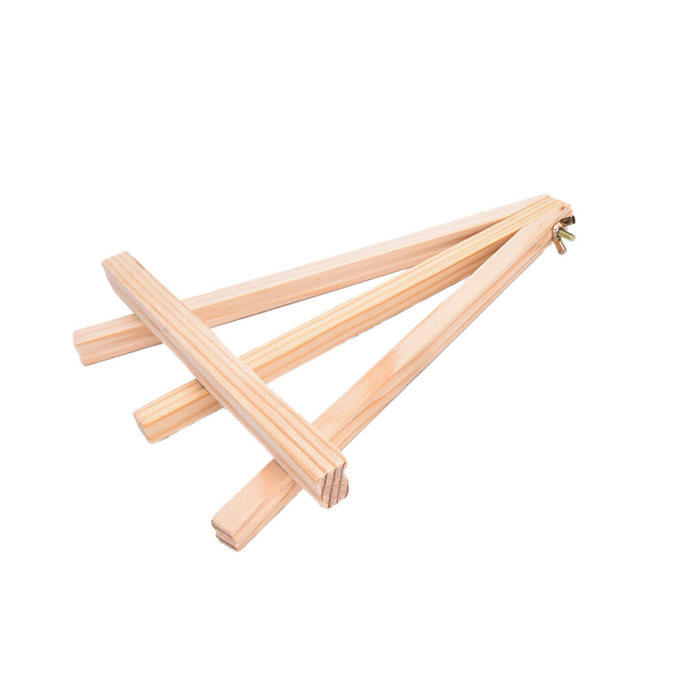 1pc Mini Wooden Art Holder Artwork Display Novelty Easels Drawing Boards .l8
