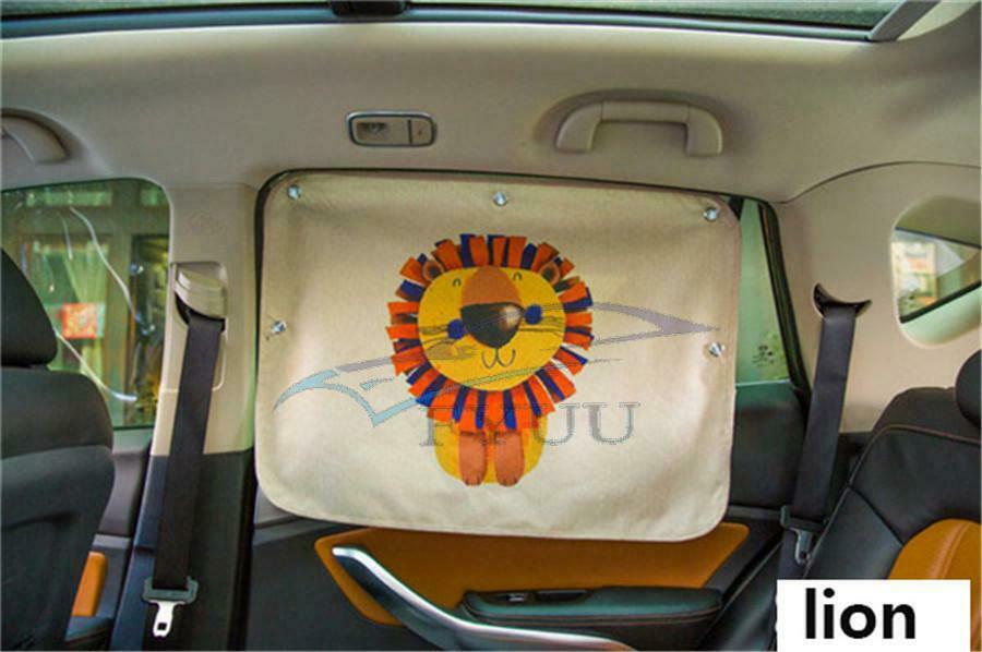 Car Windshield Car Sunshade CurtainsCar Cute Cartoon Styling Side Window Curtain