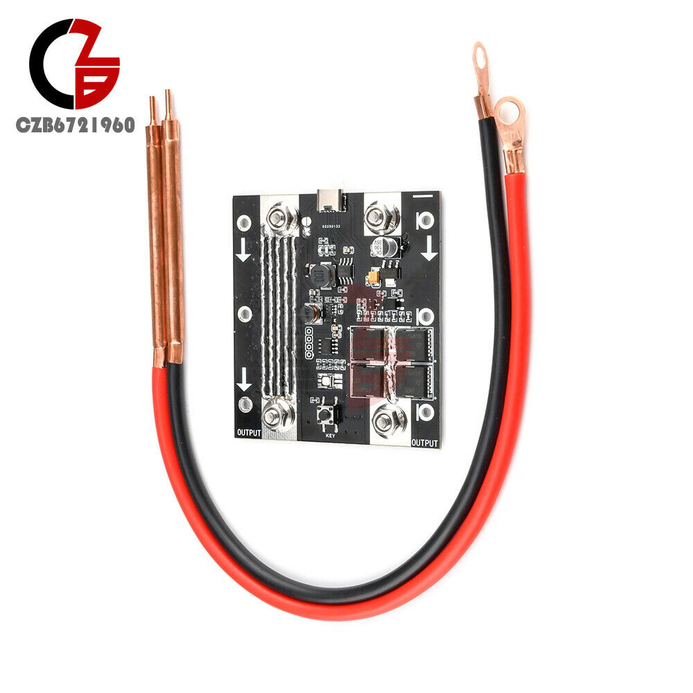 Li Battery 18650 Spot Welder DC4.5-5.5V Rechargeable 5-Speed Motherboard DIY
