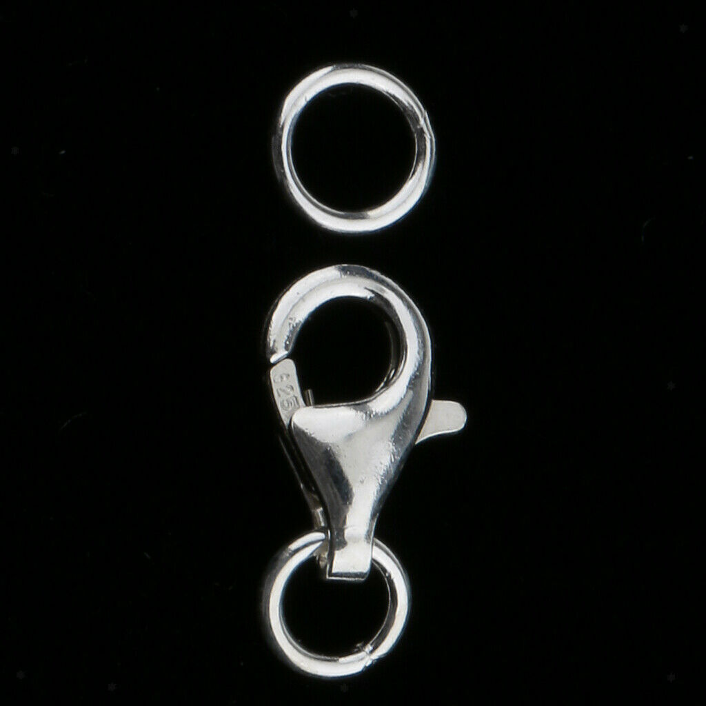 Set Of 5Pcs Clasp Clamp Lobster Ideal For Chain Extension DIY Tool