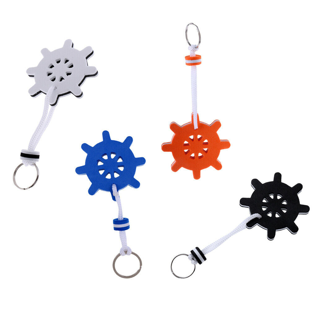 Set of 4 Pcs Style of Floating Sling Keychain