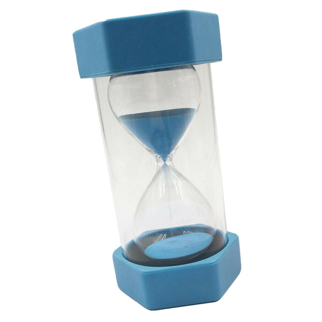 Plastic Hourglass Sand Timer Hourglass Sand Clock Timer 35 Minutes-Sky Blue