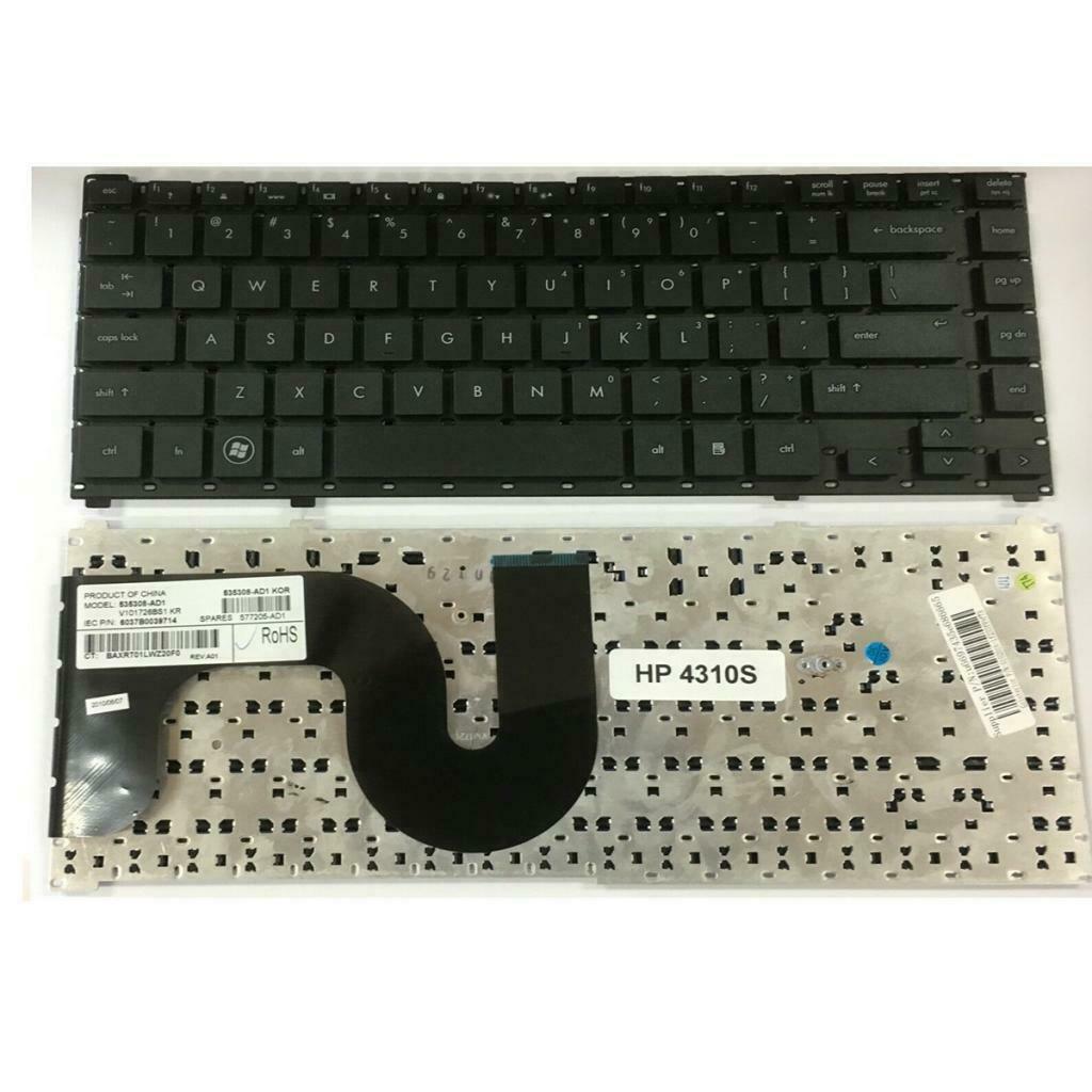 New US Laptop Keyboard No Frame For   Probook 4310S 4311S Series Laptop