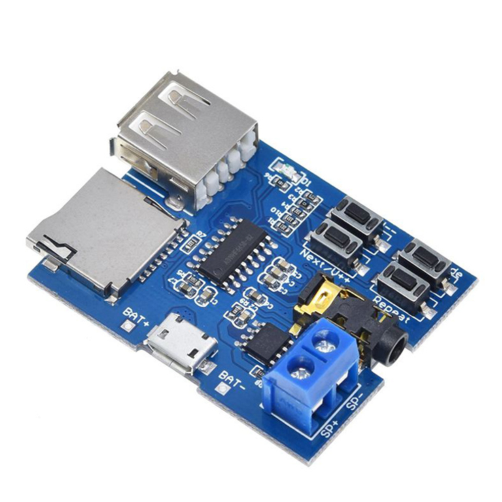 MP3 lossless Decoder Board Comes Power Amplifier TF Card U Disk Decoder Player