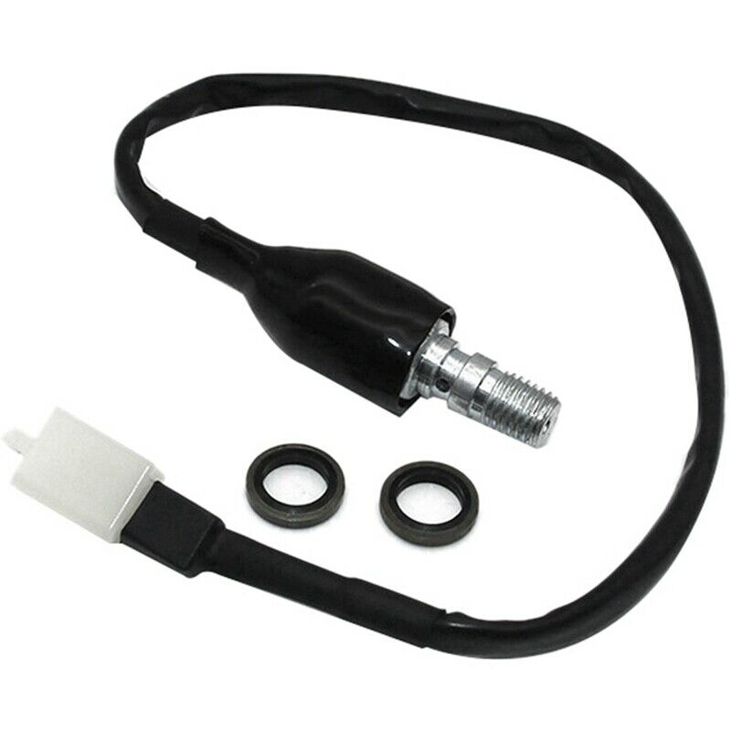 Motorcycle Hydraulic Brake Light Pressure Switch Banjo Bolt M10 Pitch For   YaT6