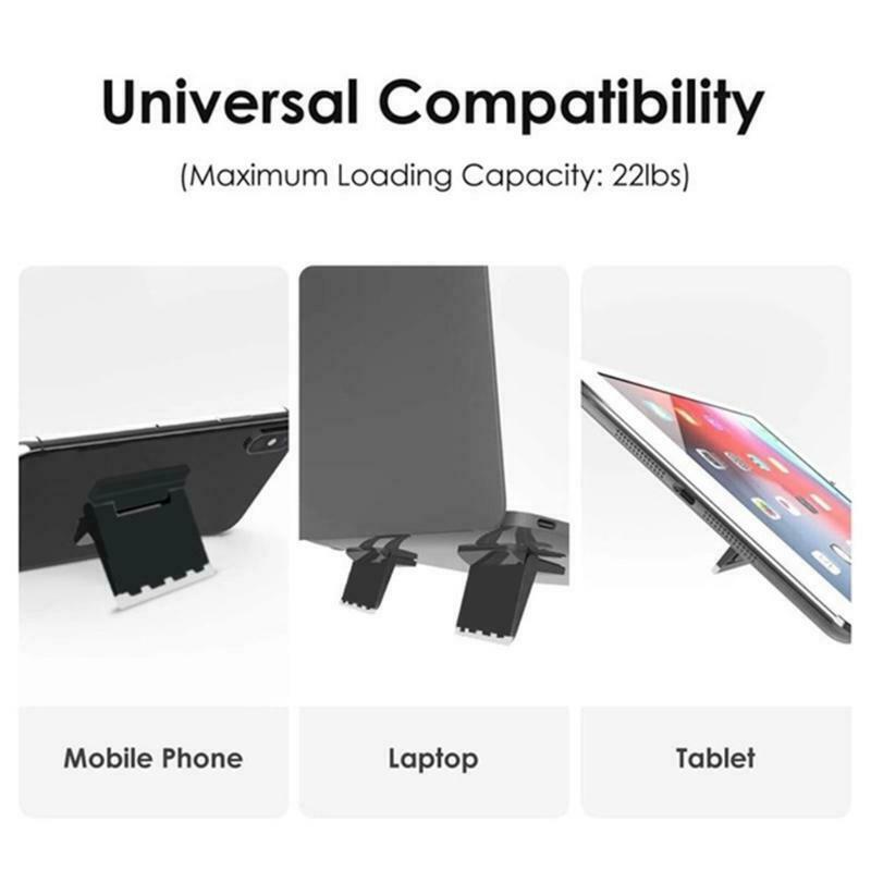 Foldable Mini Desktop Stand Creative Folding Lazy Notebook laptop Holder 2PCS