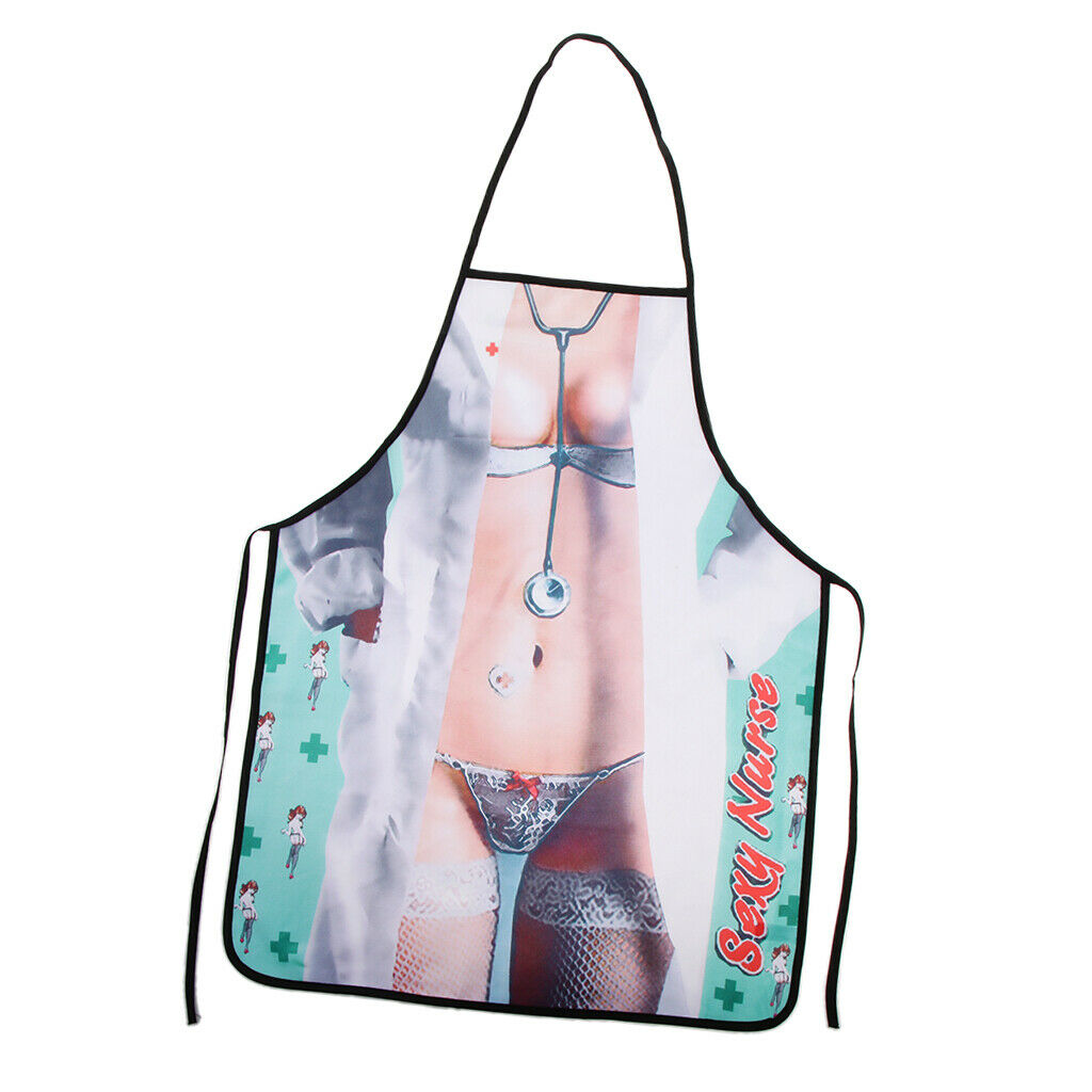 Novelty Funny Cooking BBQ Kitchen Apron Sexy Doctor Apron Men Women Gifts
