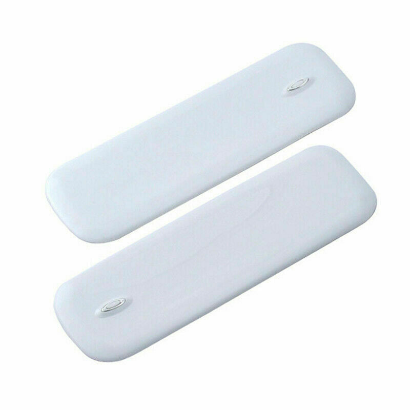 2PCS Car Trucks Widening White Anti-scratch Strip Bumper Body Corner Protector