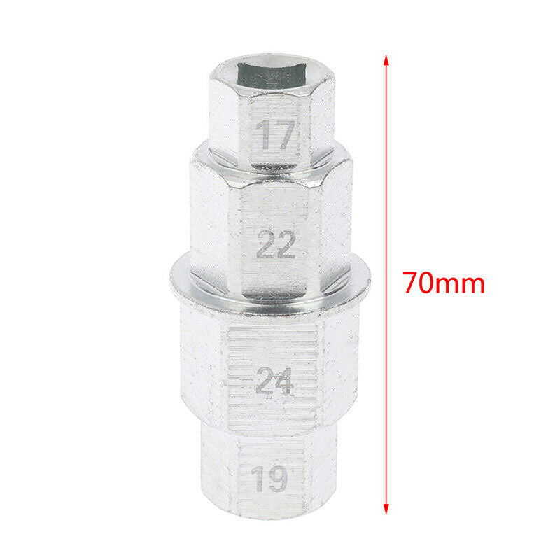1pc Hex Axle Tool For Motorcycle Front Axle Wheel, Hex Allen Axle Spindle T Ad
