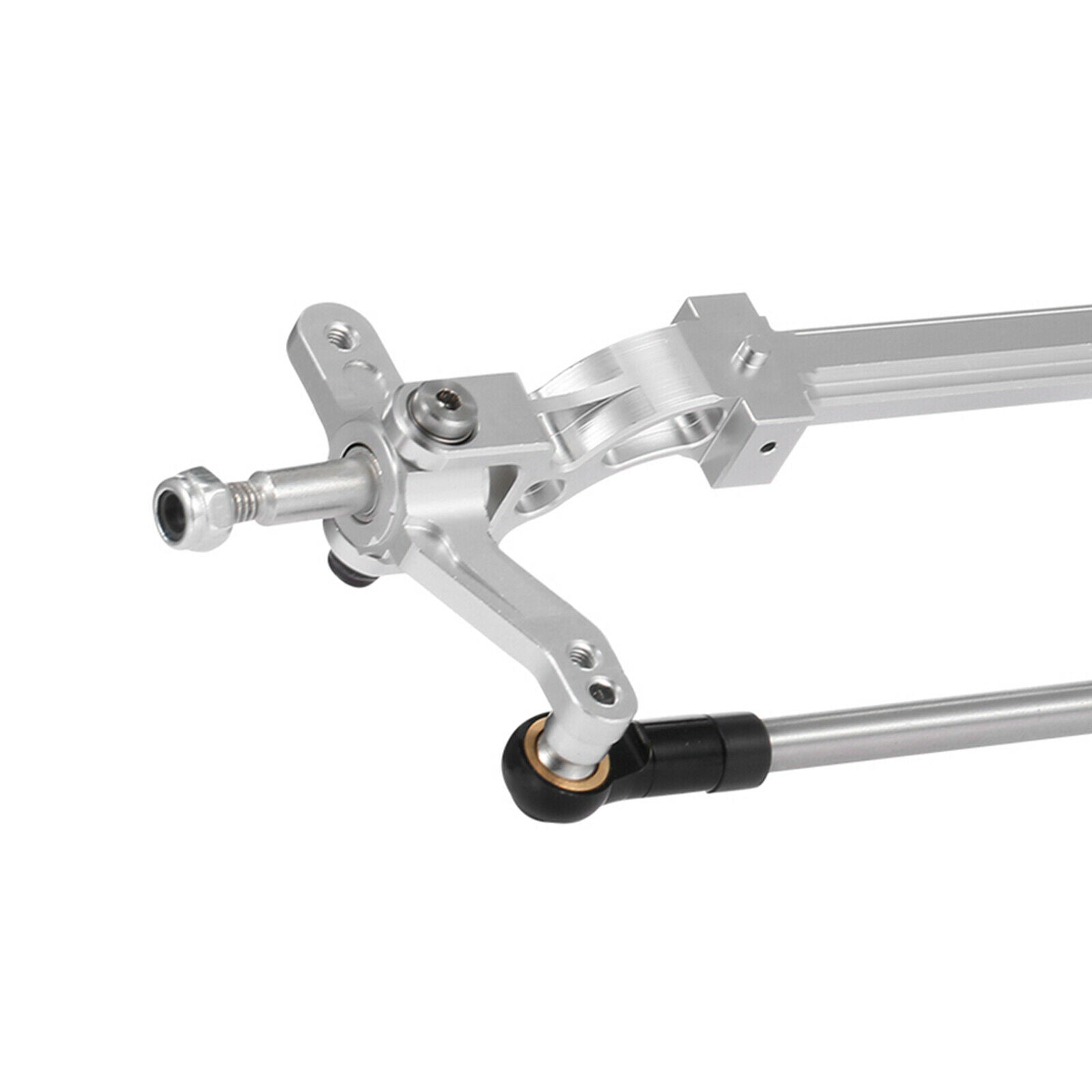 Alloy Front End Steering Link Wheel Axle Upgrade Parts Tamiya RC 1:14 Scale
