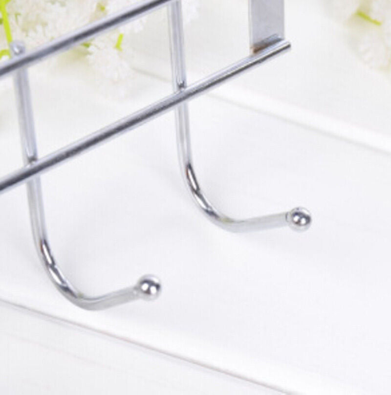 FantasticHat Towel Hanger Over Door Hanging Rack Holder Five Hooks Chic H.l8