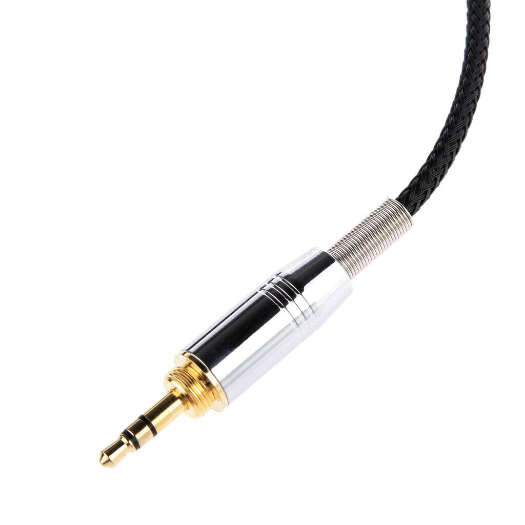 Replacement OFC Wire For AKG Y45BT Y50 Y40 Y55 K845BT K840KL Headphone Black