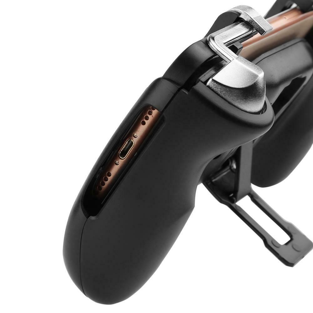 Mobile Game Integrated Handle Grip w/L1R1 Gaming Trigger Shooter Controller @
