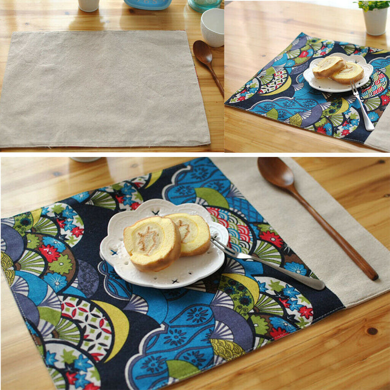 Placemat Table Cloth Place Mat Heat-resistant Party kitchen Dining Mats