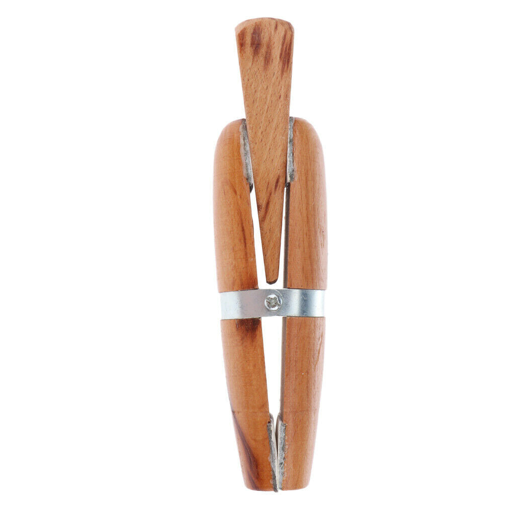 Wooden Jewelers Ring Clamp Wood Jewellery Making Vise Tool Holder 19 X 5cm