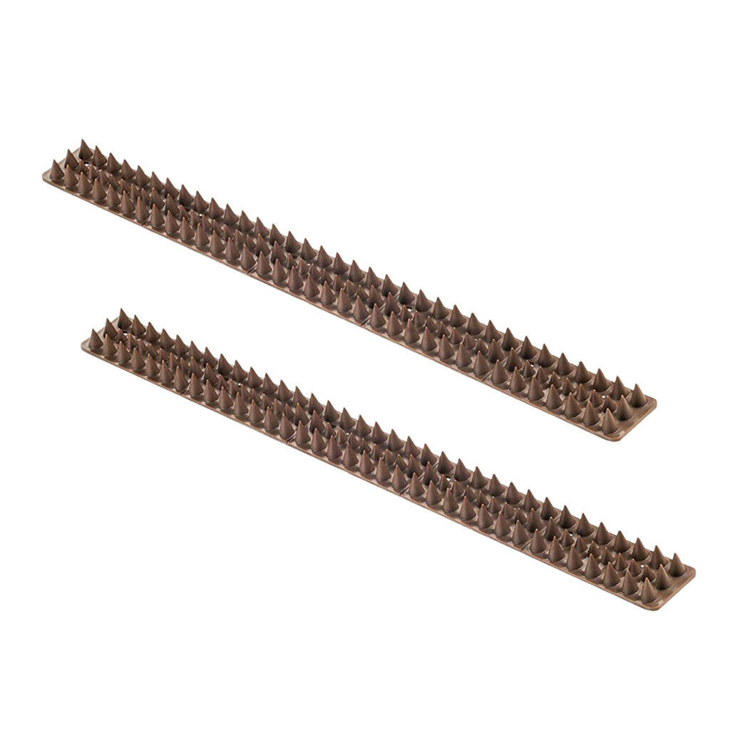 2x Spikes Birds Fence Spikes Security Spikes Keep Off Roosting Cats Dogs