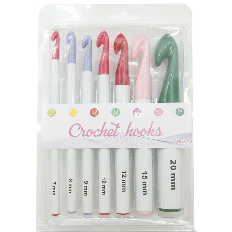 7Pcs/Set Knitting Needle Crochet Hook Sweater Needle Crochet Needles SewingBDAU