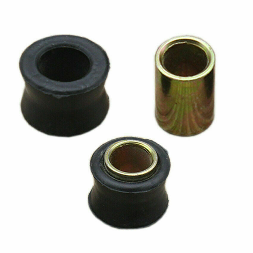 8pcs Motorcycle Rear Shock Absorber Rubber Ring Bush AVT Bike Spare part 10mm