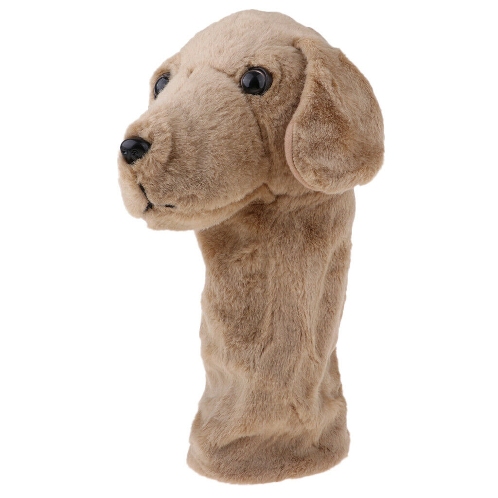 Brown Dog Animal Sport Golf Headcover Wood Driver Head Cover Christmas Gift