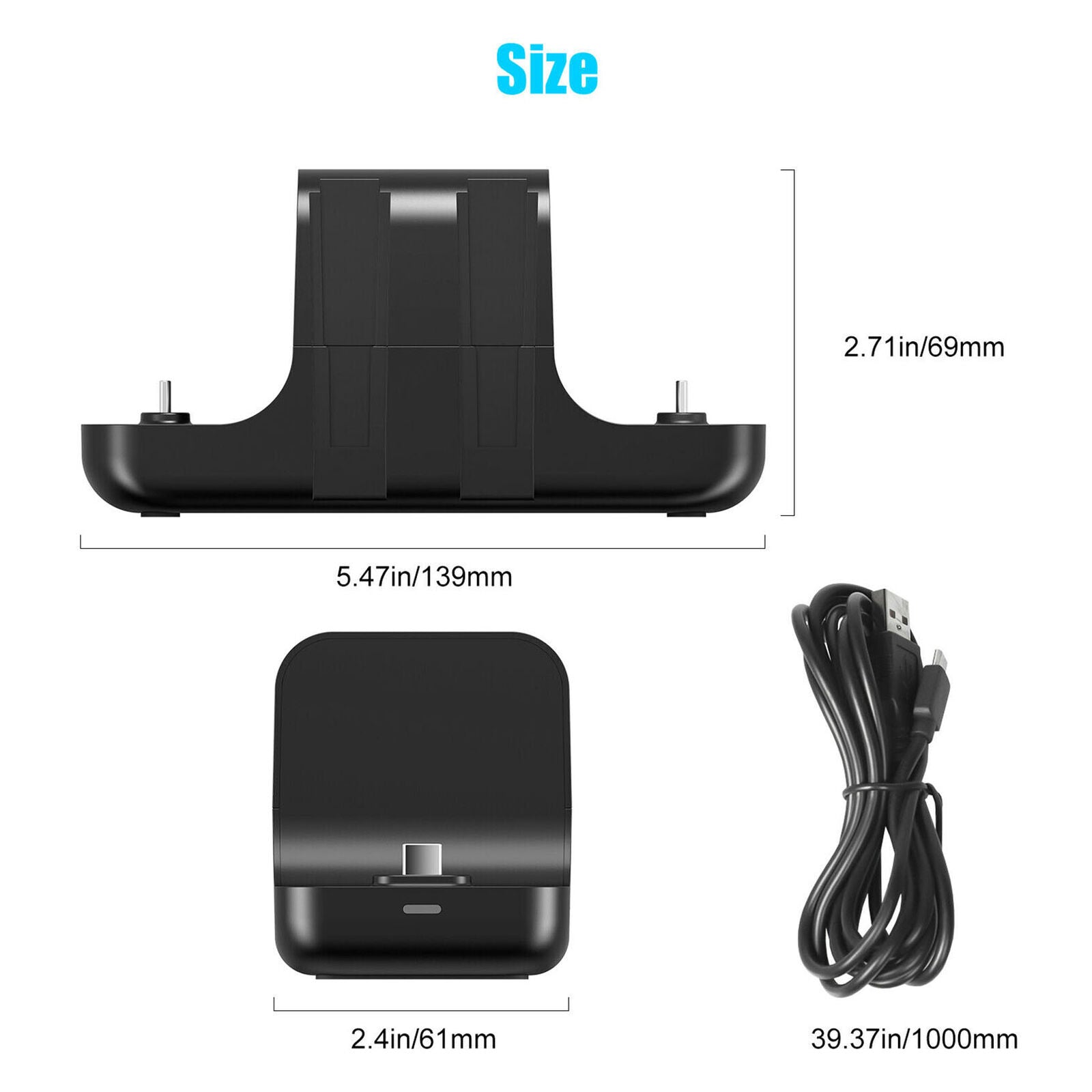 For Nintendo Switch Charging Dock Station Pro Controller Charger Stand
