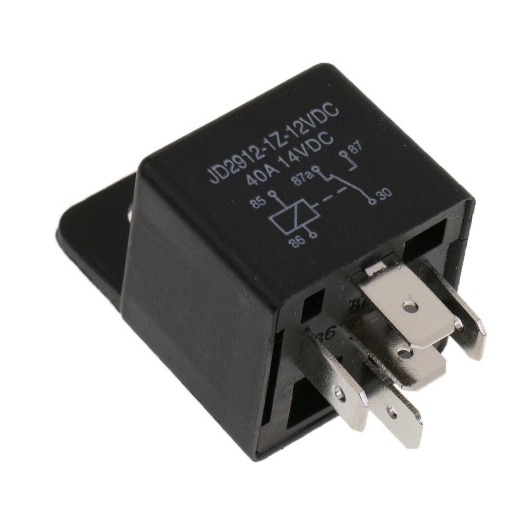 DC 12V Automotive Change Over Relay 40A 5-Pin Car Bike Van with Bracket
