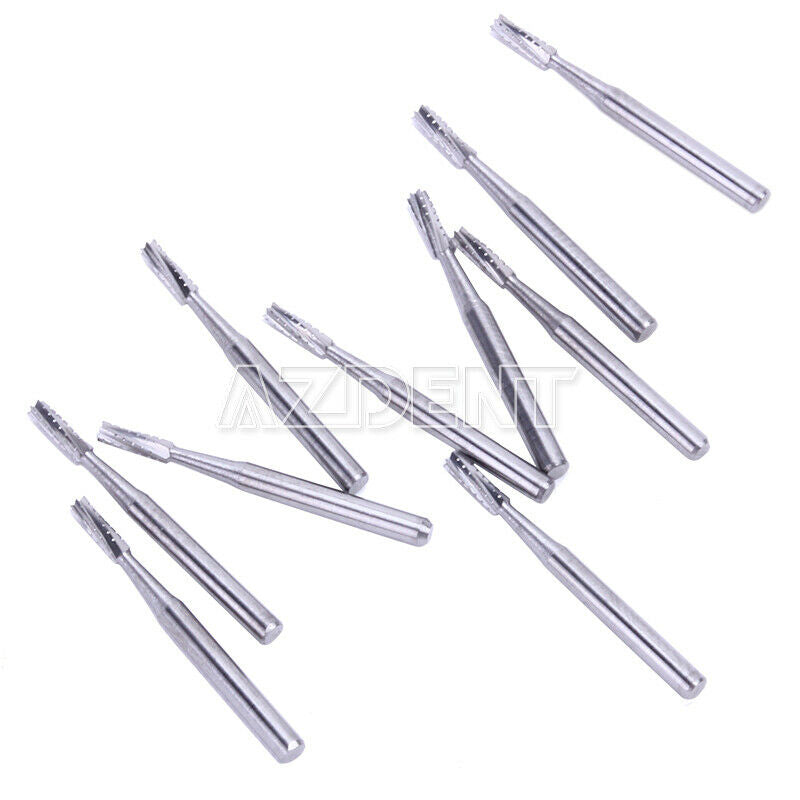5x Dental FG558 Burs Drills Carbide Tungsten Steel 50PC