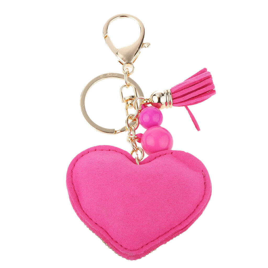 Soft Diamante Rhinestone Starfish/ Heart/ Flower/ Dog Pendant Purse Bag Keyring