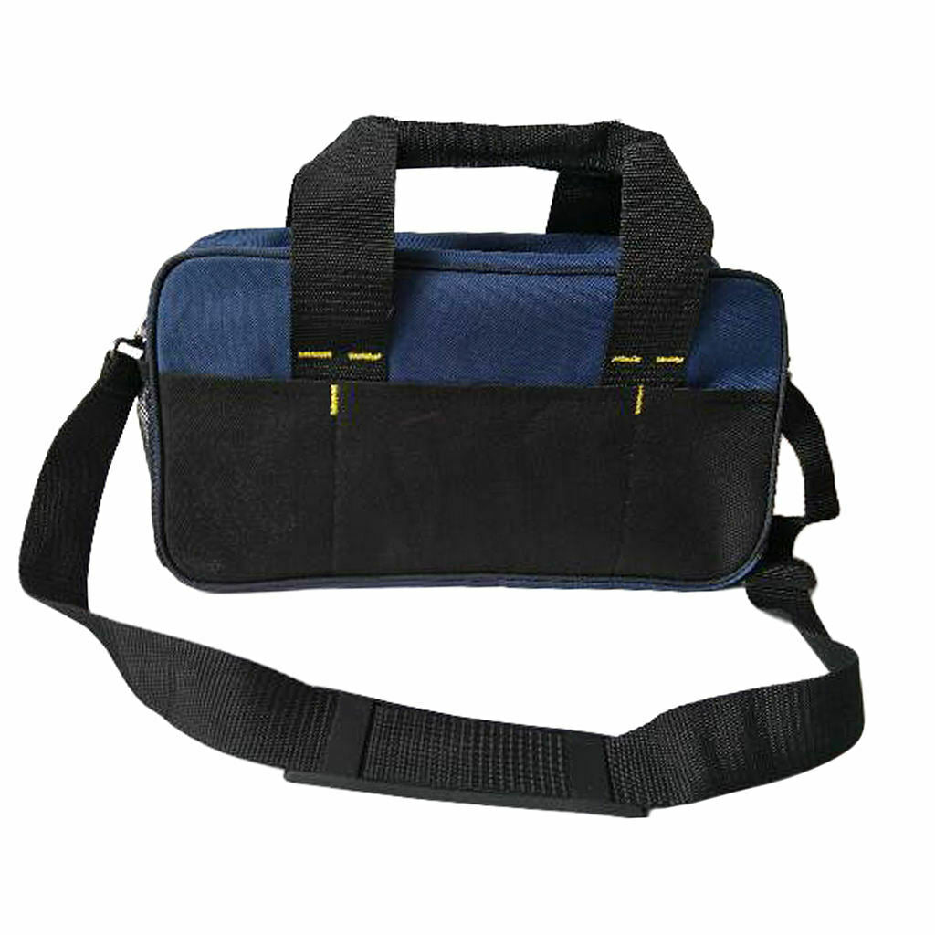 14 Inch Tool Bag Heavy Duty Tool Storage Bag with 600D Canvas, Open Mouth,