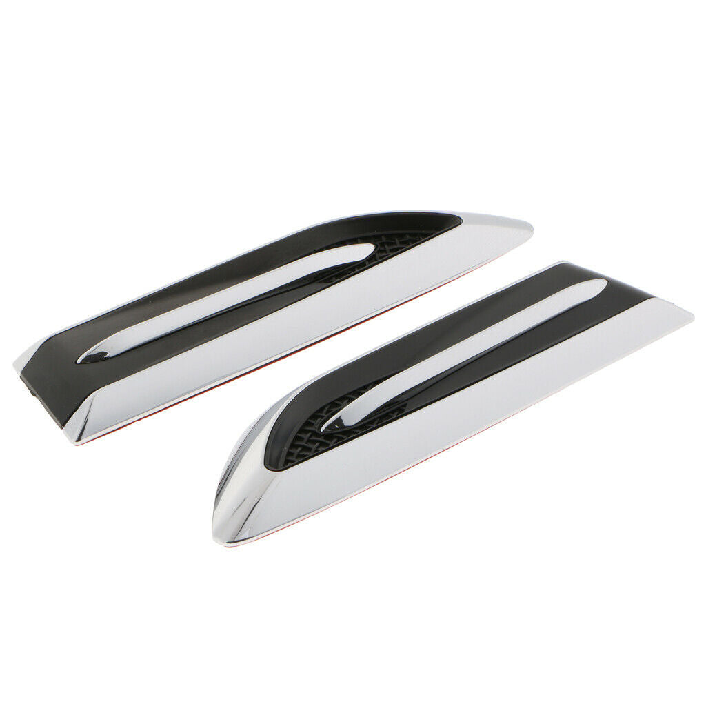 1 Pair Universal Car Simulation Vent Shark Gills Car Decoration Accessories